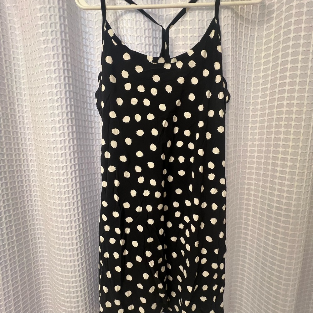 Black and White Polka Dot Dress